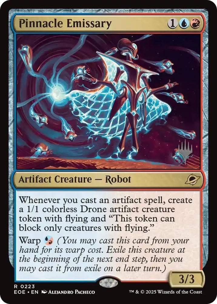 Image for Pinnacle Emissary (223) [Promo Pack: Edge of Eternities] (PPEOE) - Magic: The Gathering