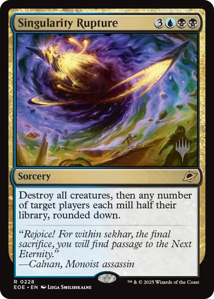 Image for Singularity Rupture (228) [Promo Pack: Edge of Eternities] (PPEOE) - Magic: The Gathering