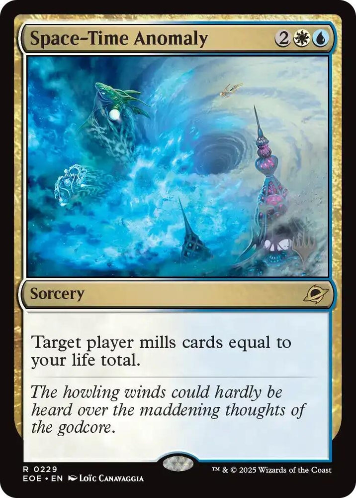 Image for Space-Time Anomaly (229) [Promo Pack: Edge of Eternities] (PPEOE) - Magic: The Gathering
