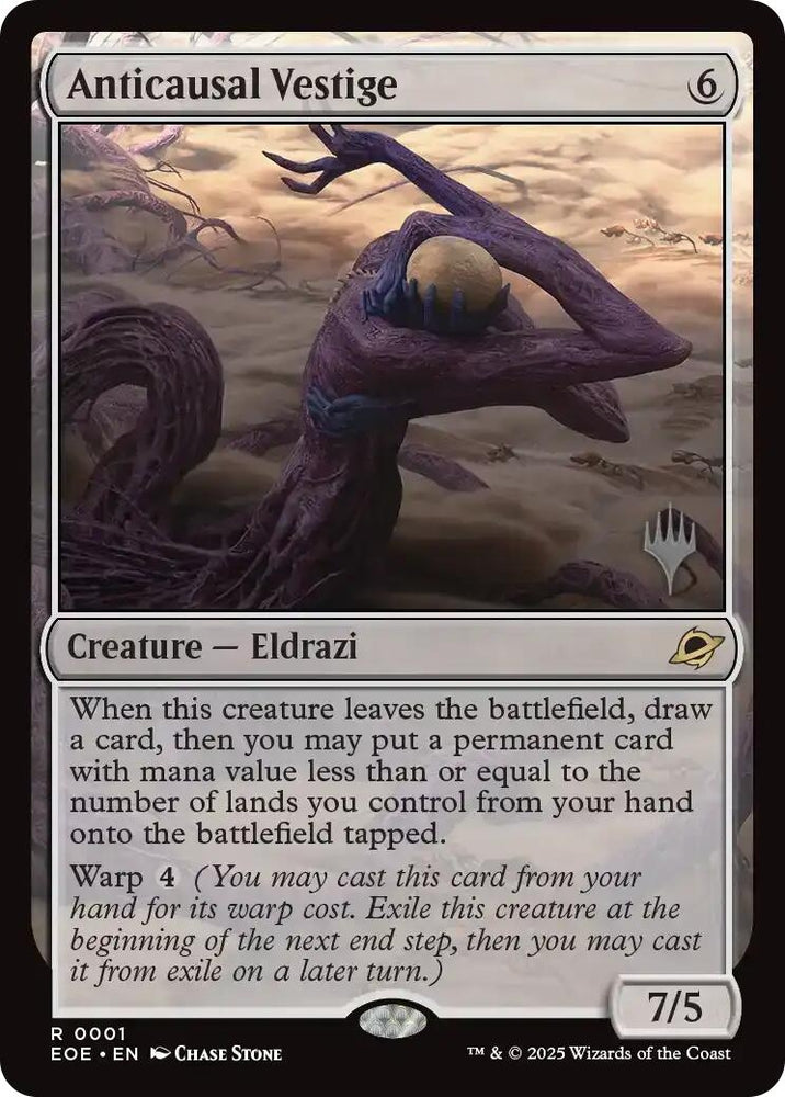 Image for Anticausal Vestige (1) [Promo Pack: Edge of Eternities] - Magic: The Gathering