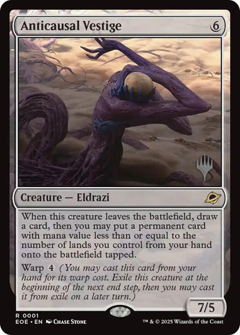 Image for Anticausal Vestige (1) [Promo Pack: Edge of Eternities] - Magic: The Gathering