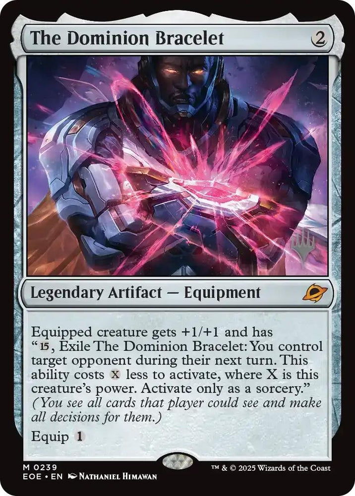Image for The Dominion Bracelet (239) [Promo Pack: Edge of Eternities] (PPEOE) - Magic: The Gathering