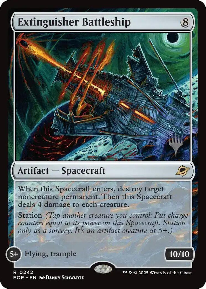 Image for Extinguisher Battleship (242) [Promo Pack: Edge of Eternities] - Magic: The Gathering