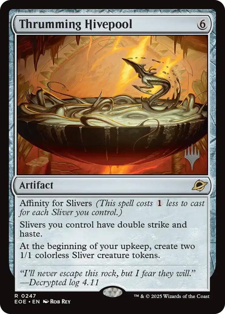 Image for Thrumming Hivepool (247) [Promo Pack: Edge of Eternities] (PPEOE) - Magic: The Gathering