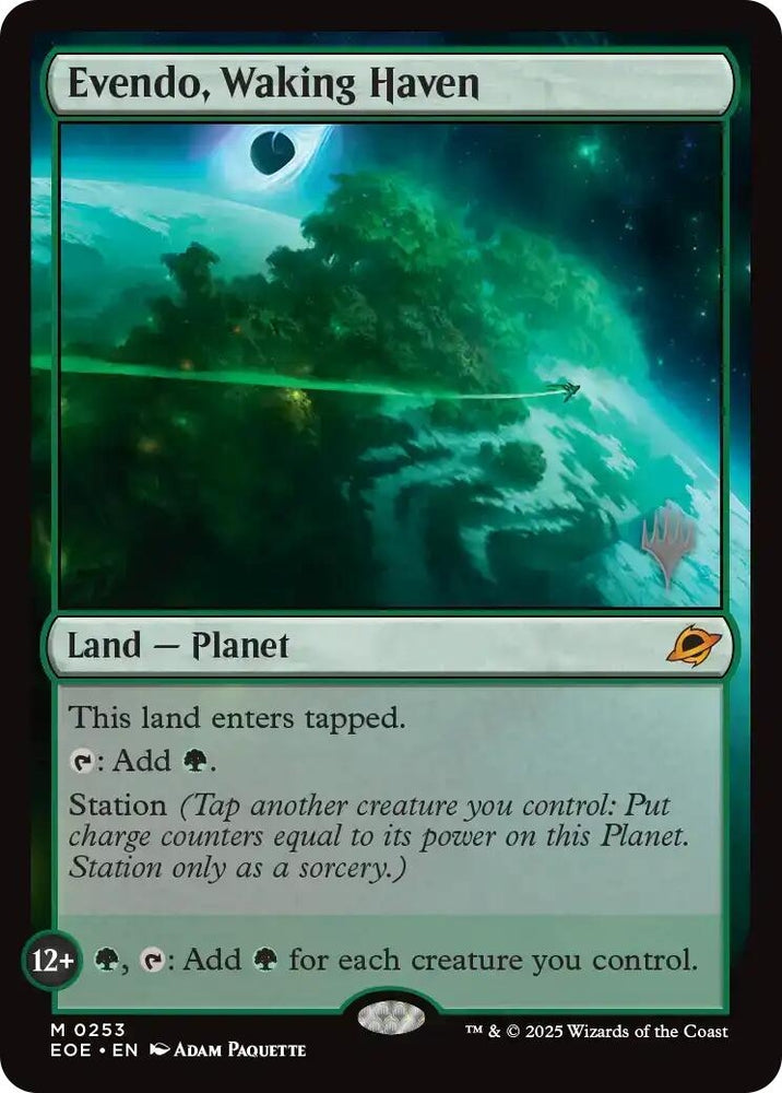 Image for Evendo, Waking Haven (253) [Promo Pack: Edge of Eternities] - Magic: The Gathering