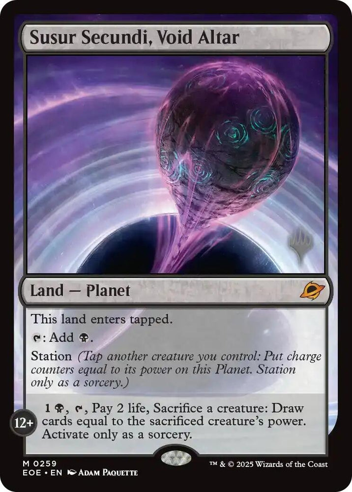 Image for Susur Secundi, Void Altar (259) [Promo Pack: Edge of Eternities] (PPEOE) - Magic: The Gathering