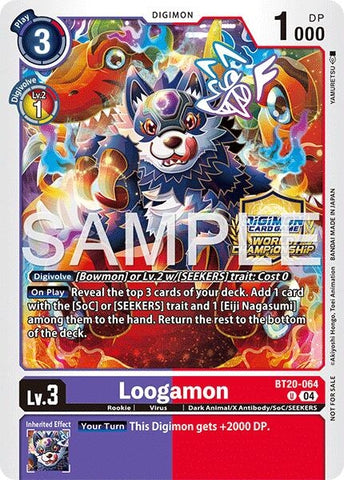 Image for Loogamon (Regionals 25-26 Season 2) (BT20-064 U) (Release Special Booster 2.5) - Digimon Card Game
