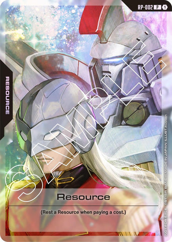 Image for Resource (RP-002) (Mobile Suit Gundam Wing) (RP-002) [Promotional Resource Tokens] - Gundam Card Game