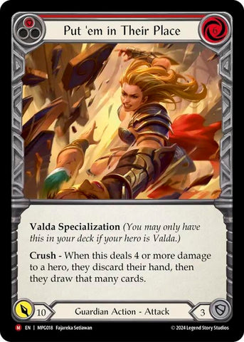 Put 'Em In Their Place (MPG018) [Mastery Pack Guardian]