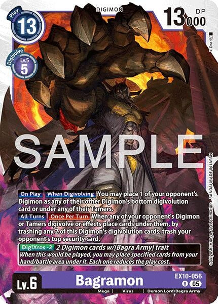 Image for Bagramon (EX10-056 R) (Sinister Order) - Digimon Card Game