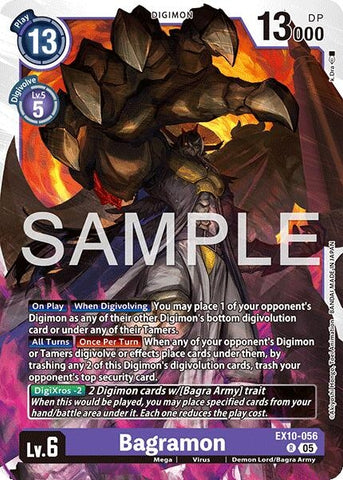 Image for Bagramon (EX10-056 R) (Sinister Order) - Digimon Card Game