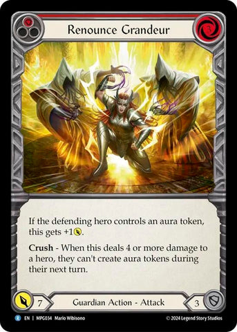 Renounce Grandeur (MPG034) [Mastery Pack Guardian]
