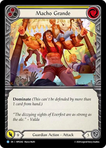 Macho Grande (Yellow) (MPG042) [Mastery Pack Guardian]