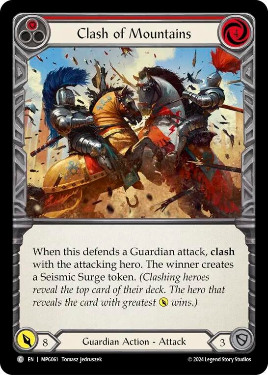 Clash of Mountains (Red) (MPG061) [Mastery Pack Guardian]