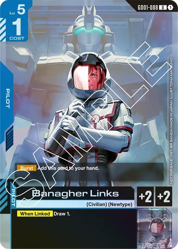 Image for Banagher Links (Launch Event) (GD01-088) [Gundam Promotional Cards] - Gundam Card Game