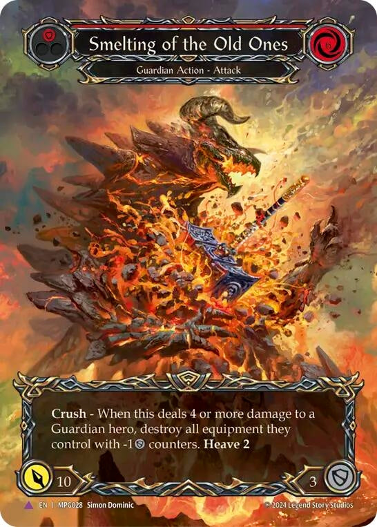 Smelting of the Old Ones (Marvel) (MPG028) [Mastery Pack Guardian]