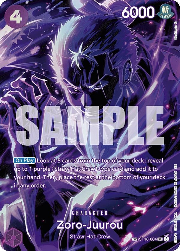 Zoro-Juurou (SP) (ST18-004) (Legacy of the Master)