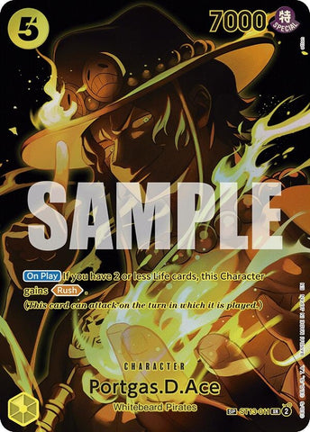 Portgas.D.Ace (SP) (ST13-011) (Legacy of the Master)