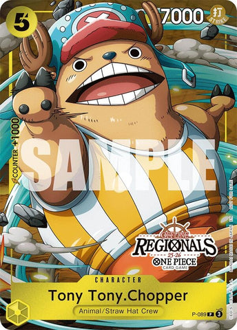 Image for Tony Tony.Chopper (Offline Regional Participation Pack 2025 Vol.2) (P-089) (One Piece Promotion Cards) - One Piece Card Game