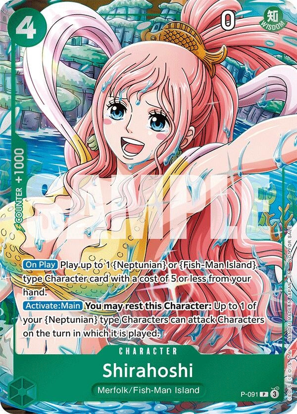 Image for Shirahoshi (Event Pack Vol. 7) (P-091) (One Piece Promotion Cards) - One Piece Card Game