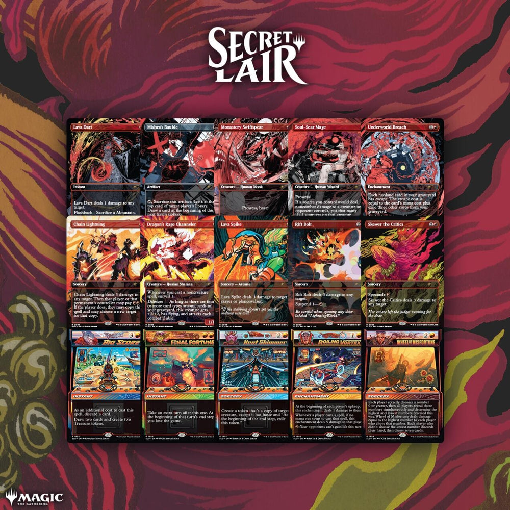 Image for Secret Lair Drop: Burn ‘Em All Bundle - Non-Foil Edition - Magic: The Gathering