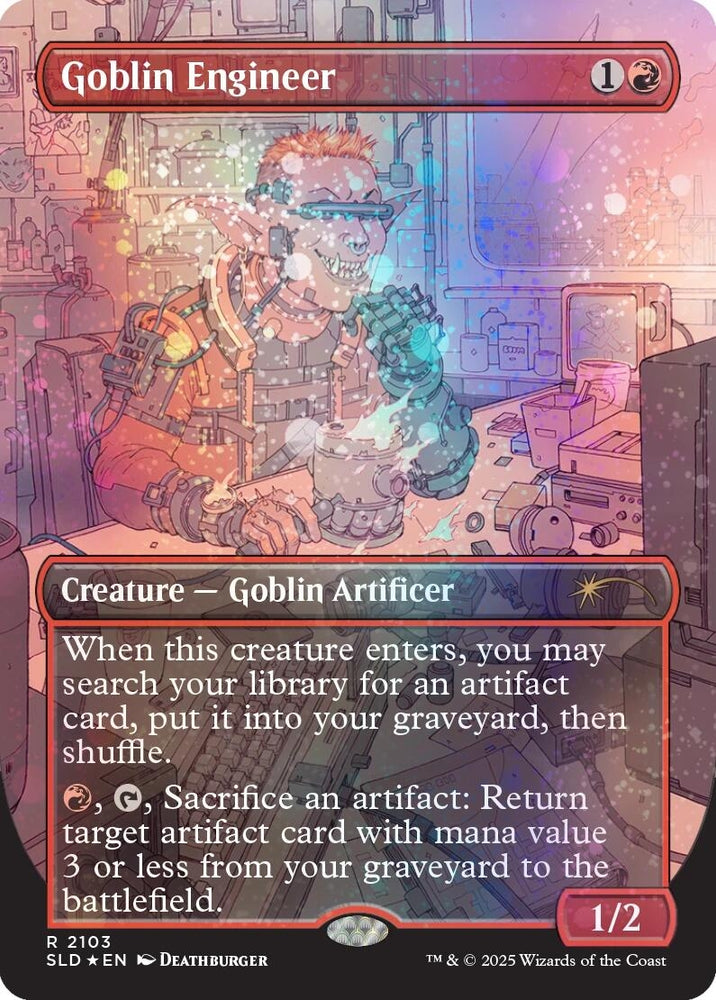 Image for Goblin Engineer (Galaxy Foil) (2103) [Secret Lair Drop Series] - Magic: The Gathering