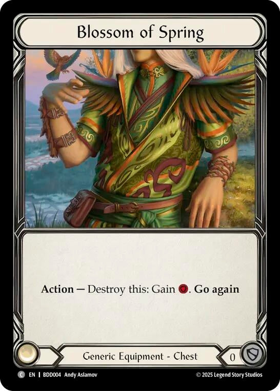 Image for Blossom of Spring (BDD004) (Welcome Deck Bravo) - Flesh and Blood TCG