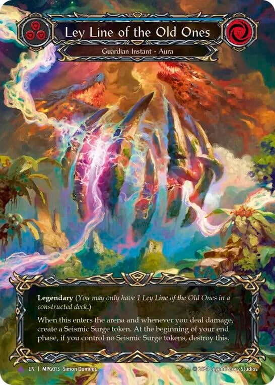 Ley Line of the Old Ones (Marvel) (MPG013) [Mastery Pack Guardian]