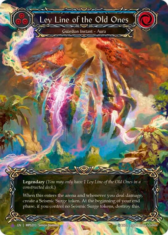 Ley Line of the Old Ones (Marvel) (MPG013) [Mastery Pack Guardian]