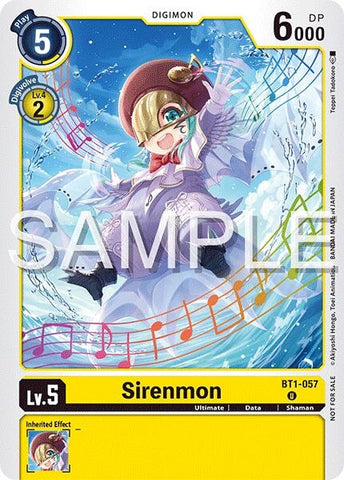 Image for Sirenmon (Time Stranger Demo Deck) (BT1-057 U) (Digimon Demo Deck Exclusive Cards) - Digimon Card Game