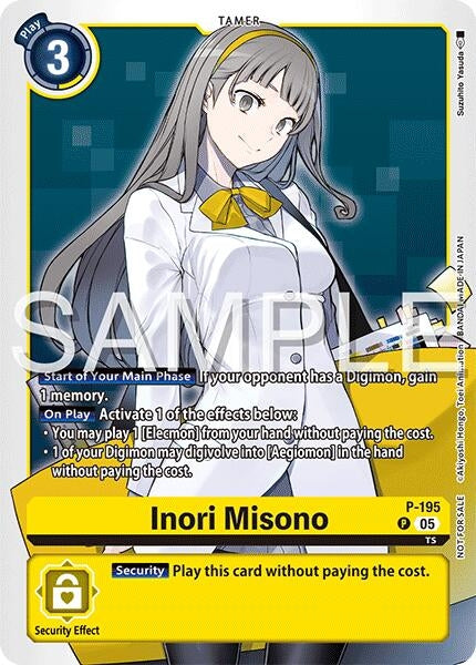 Image for Inori Misono (Time Stranger Demo Deck) (P-195 P) [Digimon Demo Deck Exclusive Cards] - Digimon Card Game