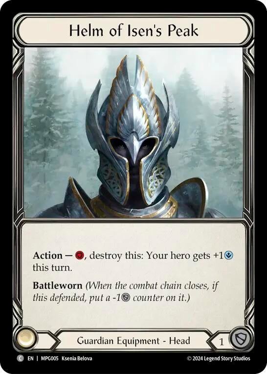 Helm of Isen's Peak (MPG005) [Mastery Pack Guardian]