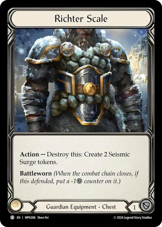 Richter Scale (MPG006) [Mastery Pack Guardian]