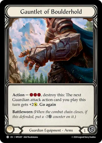Gauntlet of Boulderhold (MPG007) [Mastery Pack Guardian]
