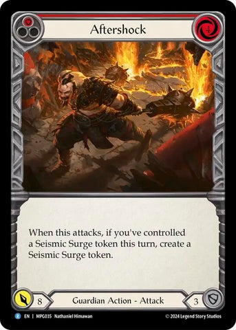 Aftershock (Red) (MPG035) [Mastery Pack Guardian]