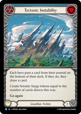 Tectonic Instability (MPG046) [Mastery Pack Guardian]