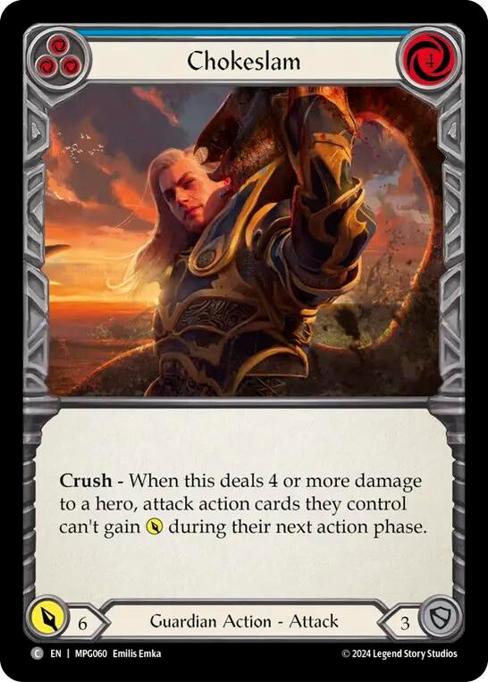 Chokeslam (Blue) (MPG060) [Mastery Pack Guardian]