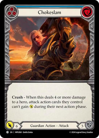 Chokeslam (Blue) (MPG060) [Mastery Pack Guardian]