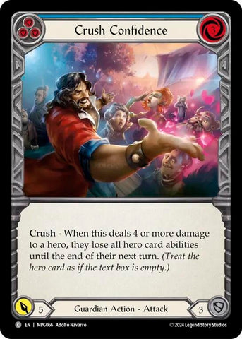 Crush Confidence (Blue) (MPG066) [Mastery Pack Guardian]