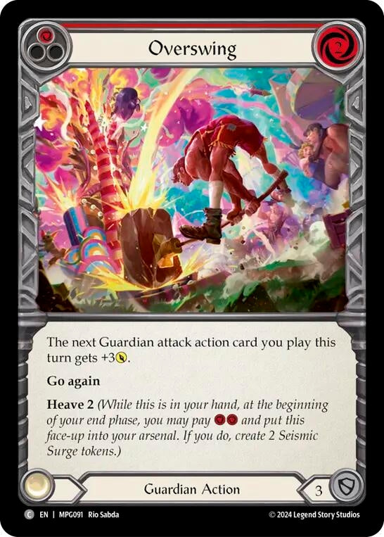 Overswing (Red) (MPG091) [Mastery Pack Guardian]