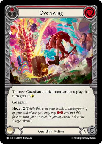 Overswing (Red) (MPG091) [Mastery Pack Guardian]