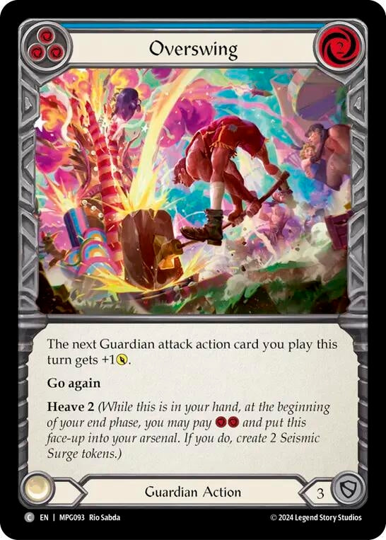 Overswing (Blue) (MPG093) [Mastery Pack Guardian]
