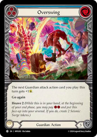 Overswing (Blue) (MPG093) [Mastery Pack Guardian]