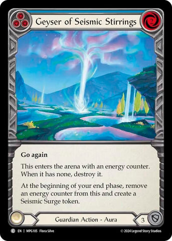Geyser of Seismic Stirrings (Blue) (MPG105) [Mastery Pack Guardian]