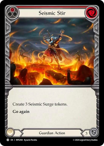 Seismic Stir (Red) (MPG094) [Mastery Pack Guardian]
