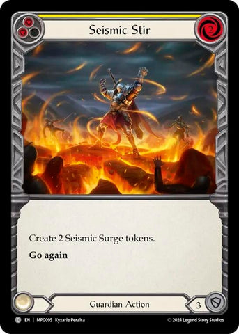 Seismic Stir (Yellow) (MPG095) [Mastery Pack Guardian]