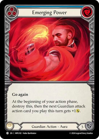 Emerging Power (Blue) (MPG102) [Mastery Pack Guardian]