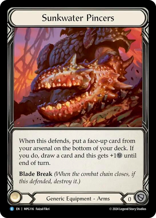 Sunkwater Pincers (MPG116) [Mastery Pack Guardian]