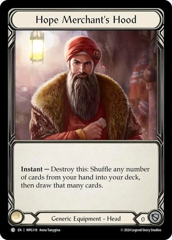 Hope Merchant's Hood (MPG118) [Mastery Pack Guardian]