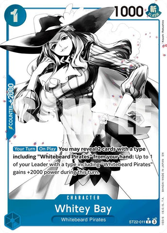 Image for Whitey Bay (Parallel) (ST22-011) (Starter Deck 22: Ace & Newgate) - One Piece Card Game